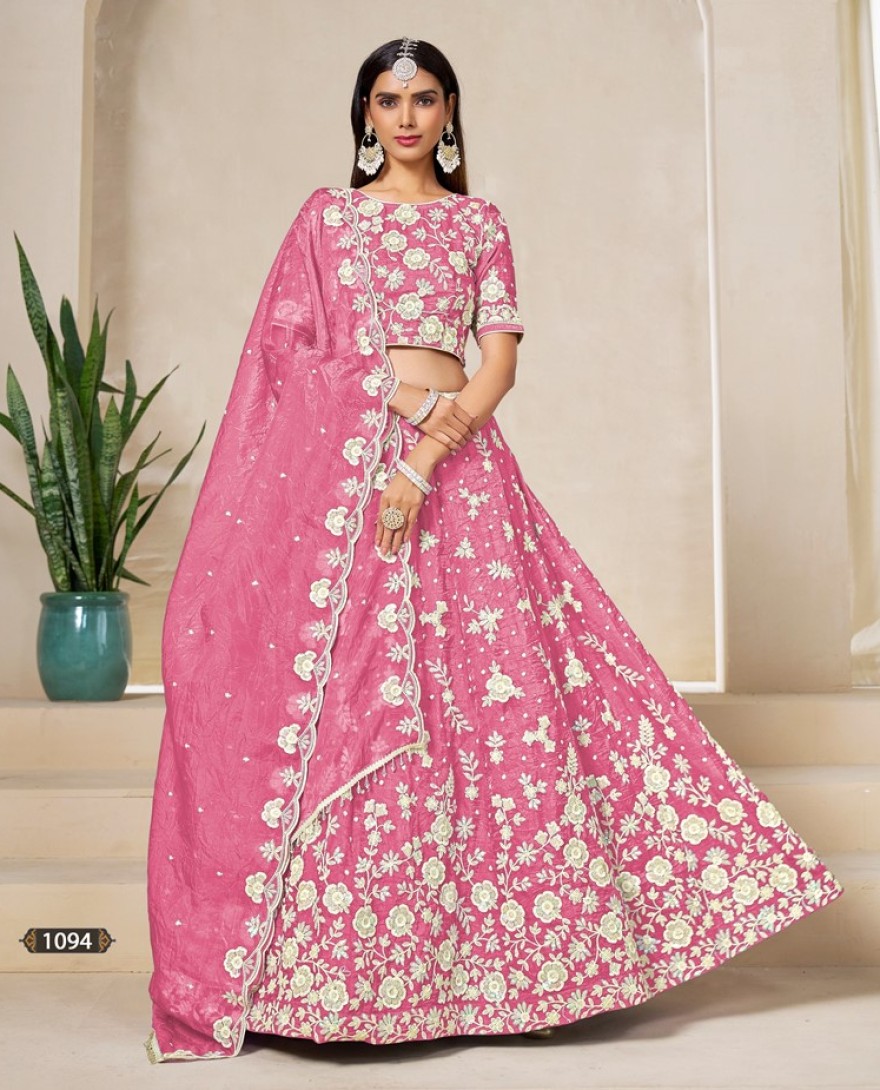 1094 - Blush Bloom Beauty Lehenga Set