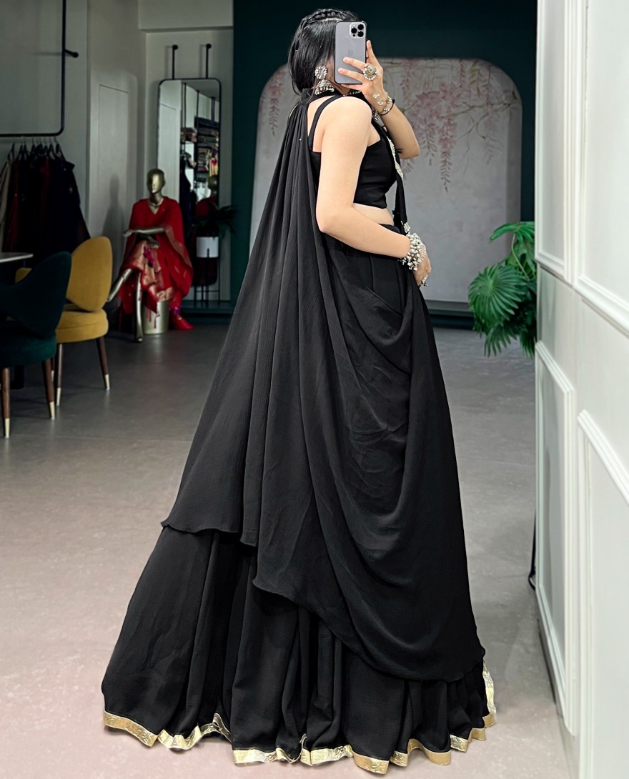 BLACK - Indian Women Wear Navratri Chaniya Choli
