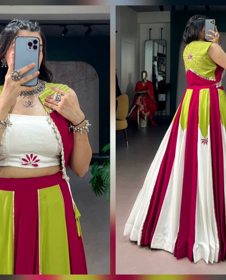 MULTICOLOR - Dandiya Night Secial Chaniya Choli