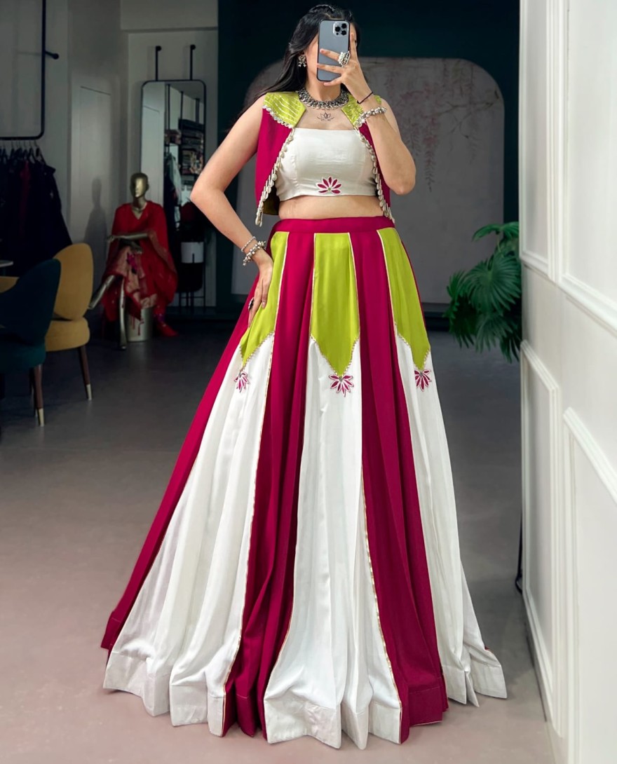 MULTICOLOR - Dandiya Night Secial Chaniya Choli