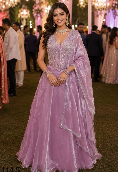 Fandy Lehenga Choli In Lavender Colour