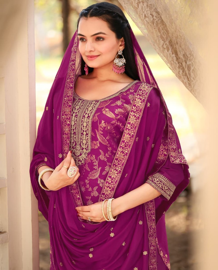 PURPLE - Royal Purple Grace Suit