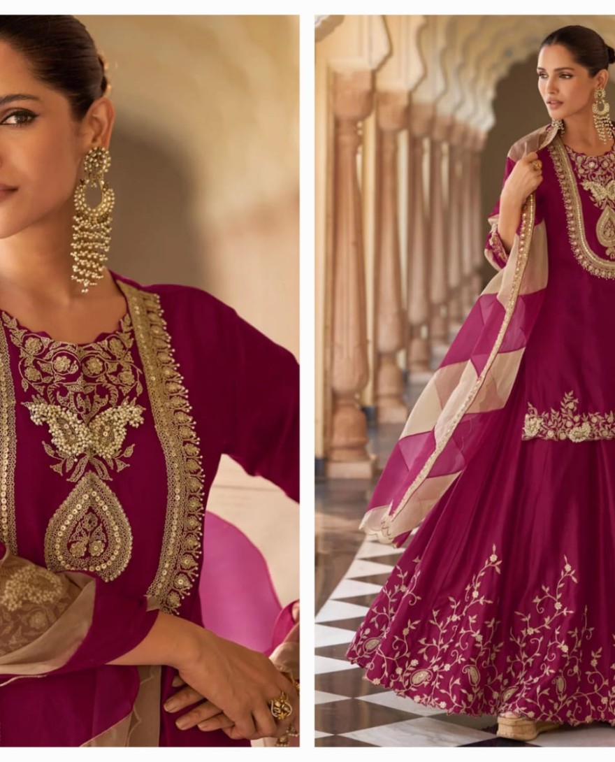 RANI - Rani Silk Readymade Salwar Suit