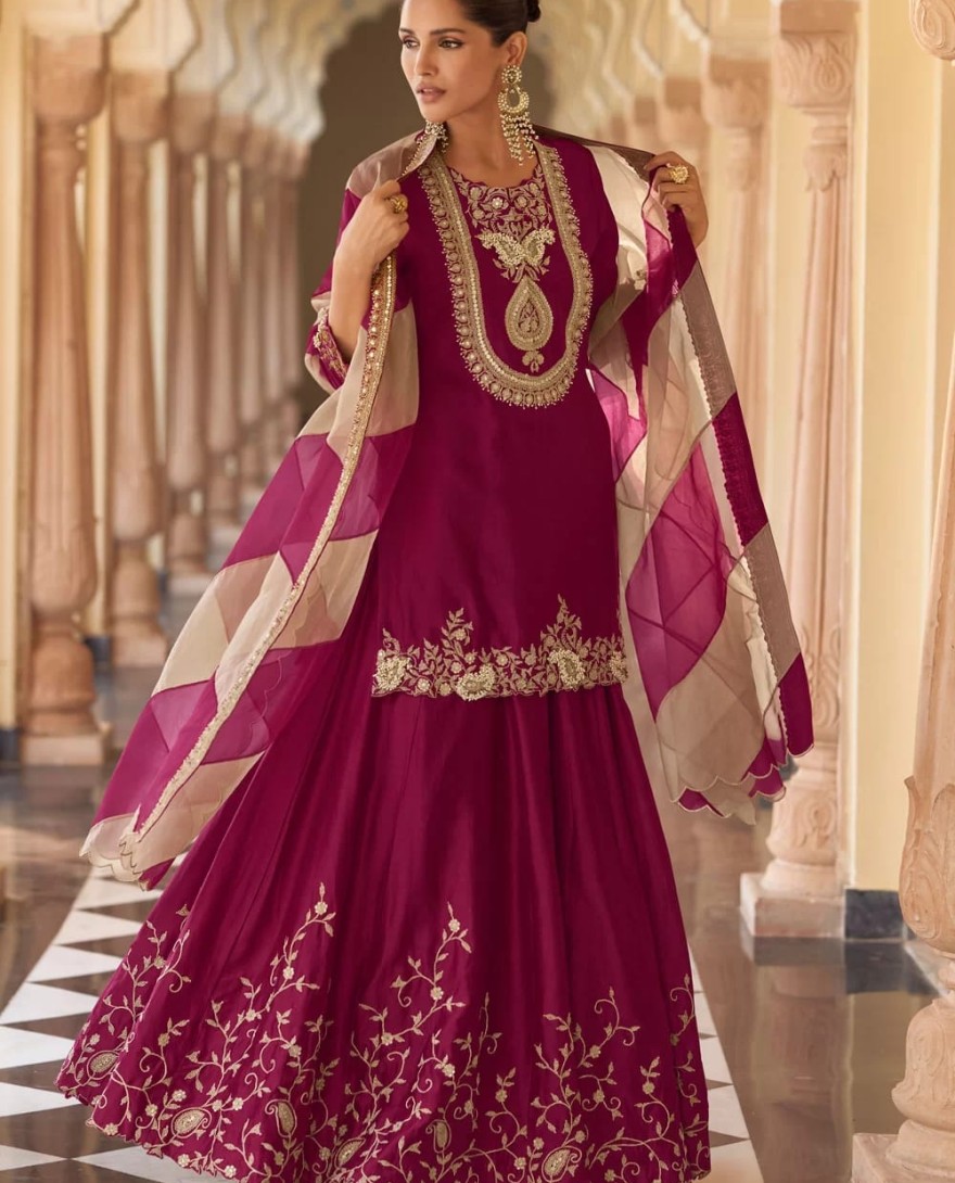 RANI - Rani Silk Readymade Salwar Suit