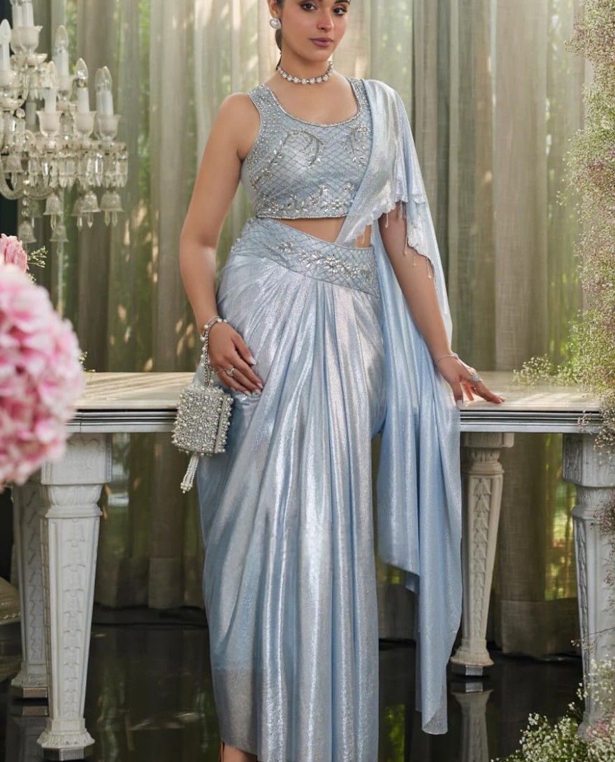 GREY - Shine On-Drape Set