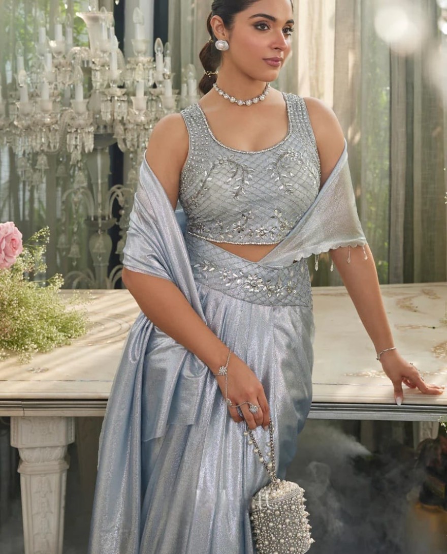 GREY - Shine On-Drape Set