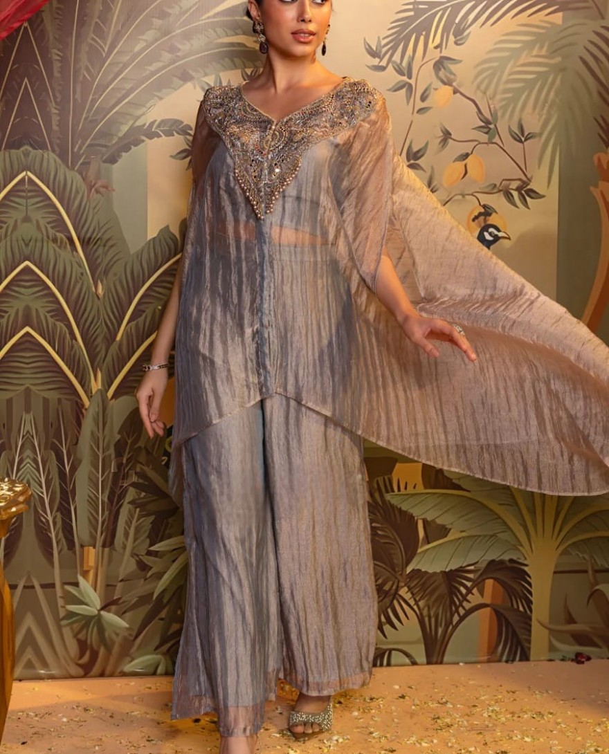 SILVER - Moonstone-Kaftan Set